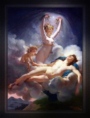 Aurora and Cephalus by Pierre-Narcisse Guerin Old Masters Reproduction